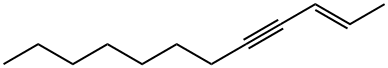 (E)-2-Dodecen-4-yne Struktur