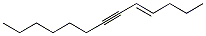 (E)-4-Tridecen-6-yne Struktur