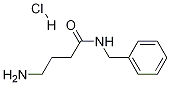 ButanaMide, 4-aMino-N-(phenylMethyl)-, Monohydrochloride Struktur