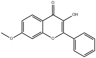 7-METHOXYFLAVONOL Struktur