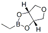 (3aS,6aR)-2-Ethyltetrahydrofuro[3,4-d]-1,3,2-dioxaborole Struktur