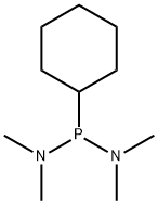 Cyclohexylbis(dimethylamino)phosphine Struktur