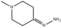 4-Piperidinone,1-methyl-,hydrazone(9CI) Struktur