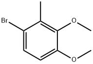 1-BROMO-3,4-DIMETHOXY-2-METHYLBENZENE Struktur