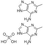 2-METHYLADENINE HEMISULFATE (UNLABELLED) Struktur