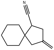 Spiro[4.5]decane-1-carbonitrile, 3-methylene- (9CI) Struktur