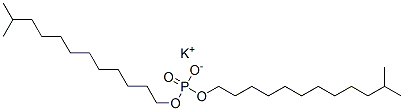 potassium diisotridecyl phosphate Struktur