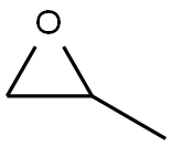 Propylene oxide Struktur