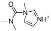 1H-Imidazolium,  1-[(dimethylamino)carbonyl]-1-methyl- Struktur