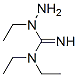 Hydrazinecarboximidamide, N,N,N-triethyl- (9CI) Struktur