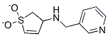 3-Pyridinemethanamine, N-(2,3-dihydro-1,1-dioxido-3-thienyl)- (9CI) Struktur