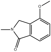 1H-Isoindol-1-one,2,3-dihydro-4-methoxy-2-methyl-(9CI) Struktur