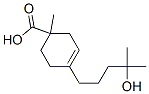 4-(4-Hydroxy-4-methylpentyl)-1-methyl-3-cyclohexene-1-carboxylic acid Struktur