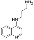 4-(3-AMINOPROP-1-YL)AMINOQUINOLINE Struktur