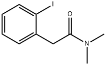 Benzeneacetamide, 2-iodo-N,N-dimethyl- Struktur