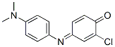 2-Chloro-4-[[4-(dimethylamino)phenyl]imino]-2,5-cyclohexadien-1-one Struktur