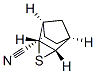 3-Thiatricyclo[3.2.1.02,4]octane-6-carbonitrile,(1alpha,2beta,4beta,5alpha,6alpha)-(9CI) Struktur