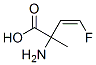 3-Butenoicacid,2-amino-4-fluoro-2-methyl-,(3Z)-(9CI) Struktur