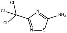 3-(Trichloromethyl)1,2,4-thiadiazol-5-amine Struktur