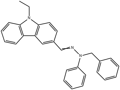 9-ETHYLCARBAZOLE-3-CARBOXALDEHYDE N-BENZYL-N-PHENYLHYDRAZONE