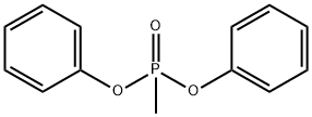 DIPHENYL METHYLPHOSPHONATE Structure