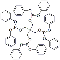 Tetrakis[[(diphenoxyphosphino)oxy]methyl]methane Struktur