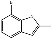 7-BROMO-2-METHYLBENZO[B]THIOPHENE Struktur