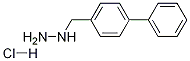 (4-BiphenylylMethyl)hydrazine Hydrochloride Struktur