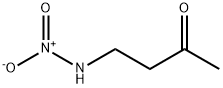 2-Butanone, 4-(nitroamino)- (9CI) Struktur