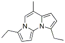 Dipyrrolo[1,2-a:1,2-c]pyrimidine, 3,9-diethyl-6-methyl- (9CI) Struktur