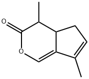 4a,5-Dihydro-4,7-dimethylcyclopenta[c]pyran-3(4H)-one Struktur