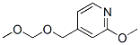 Pyridine, 2-methoxy-4-[(methoxymethoxy)methyl]- (9CI) Struktur