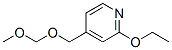 Pyridine, 2-ethoxy-4-[(methoxymethoxy)methyl]- (9CI) Struktur