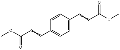 1,4-PHENYLENEDIACRYLIC ACID DIMETHYL ESTER Struktur