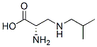 Alanine, 3-[(2-methylpropyl)amino]- (9CI) Struktur