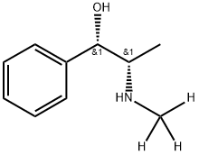 Pseudoephedrine-d3 Struktur