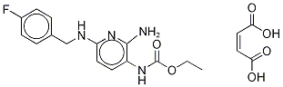 Ethyl-2-amino-6-[(4-fluorbenzyl)amino]pyridin-3-carbamat, Verbindung mit Maleinsure (1:1)