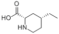 2-Piperidinecarboxylicacid,4-ethyl-,(2S,4R)-(9CI) Struktur