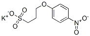 potassium 3-(4-nitrophenoxy)propanesulphonate Struktur