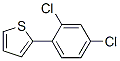 2-(2,4-Dichlorophenyl)thiophene Struktur