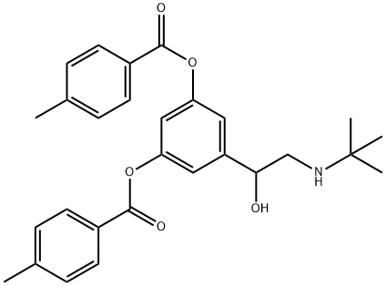 Tobuterol Struktur