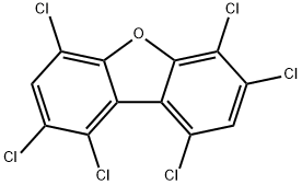 1,2,4,6,7,9-HXCDF Struktur