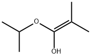 1-Propen-1-ol,  2-methyl-1-(1-methylethoxy)- Struktur