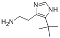 1H-Imidazole-4-ethanamine,  5-(1,1-dimethylethyl)- Struktur