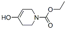 1(2H)-Pyridinecarboxylic  acid,  3,6-dihydro-4-hydroxy-,  ethyl  ester Struktur