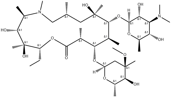 4'-Hydroxy AzithroMycin Struktur