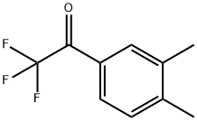 Ethanone, 1-(3,4-dimethylphenyl)-2,2,2-trifluoro- (9CI) Struktur