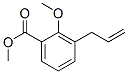 3-Allyl-2-methoxybenzoic acid methyl ester Struktur