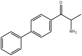 1-Propanone,  2-amino-1-[1,1-biphenyl]-4-yl- Struktur