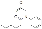 N-(2-Chloro-2-propenyl)-N-phenylhexanamide Struktur